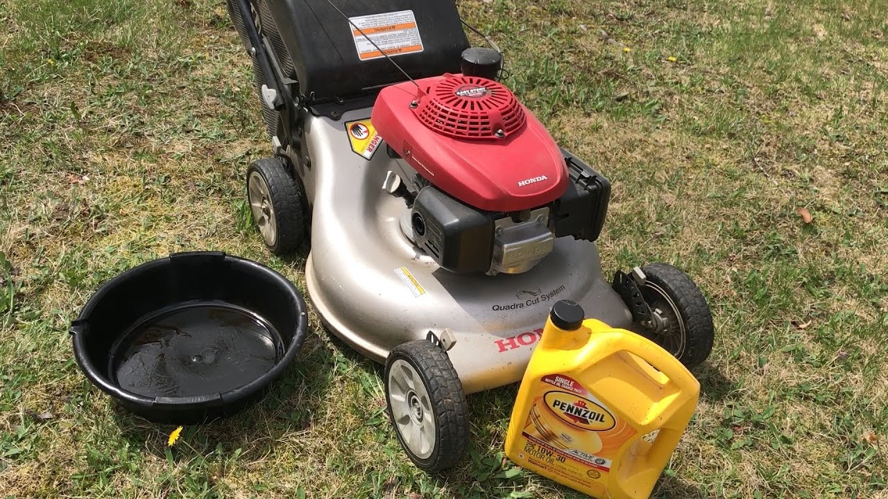 Honda Lawn Mower Oil Change Simple Guide for Beginners