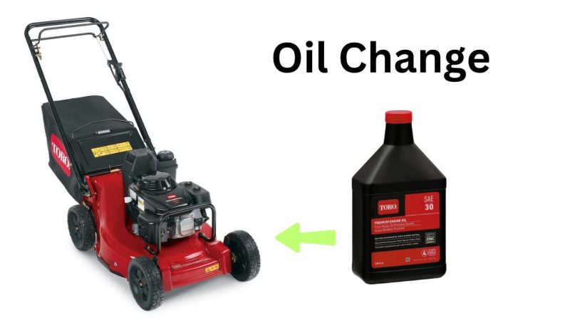 Toro Mower Oil Change