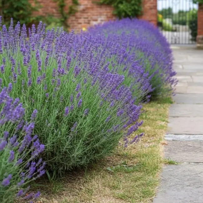 Lavender with Plants for Garden Borders