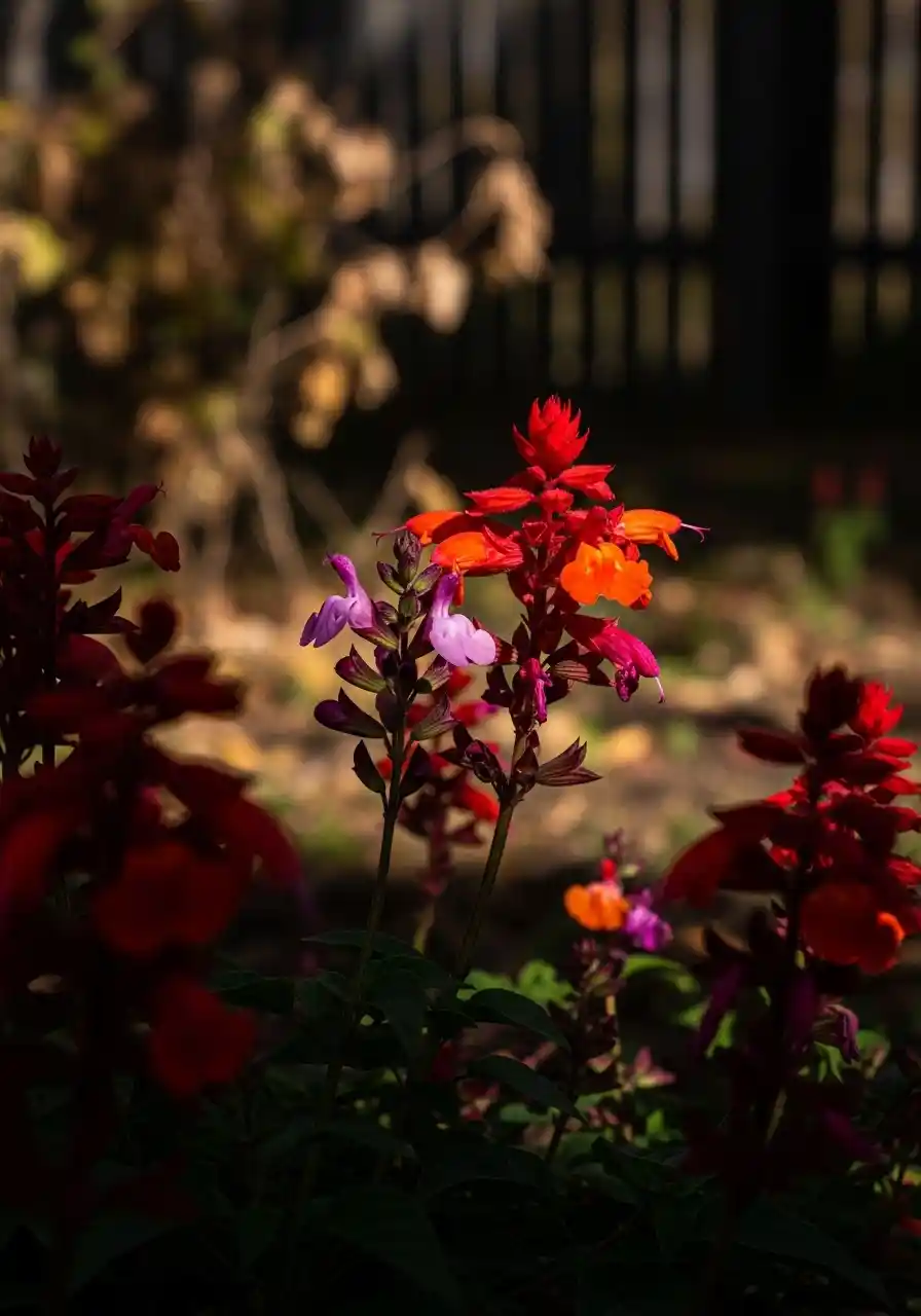 Autumn Sage (blooms through migration seasons)