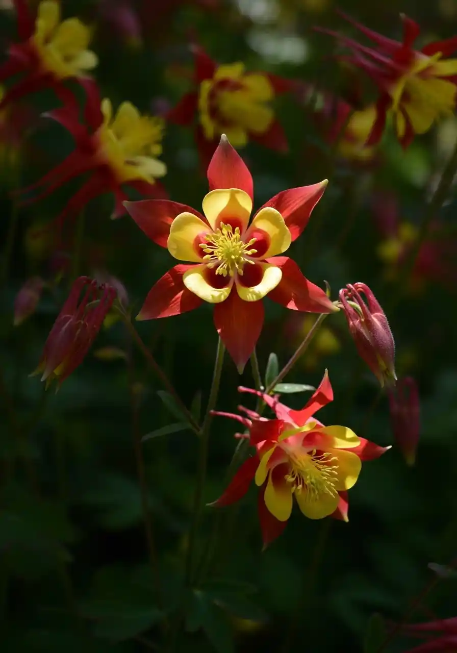 Eastern Red Columbine (early food for migrating birds)