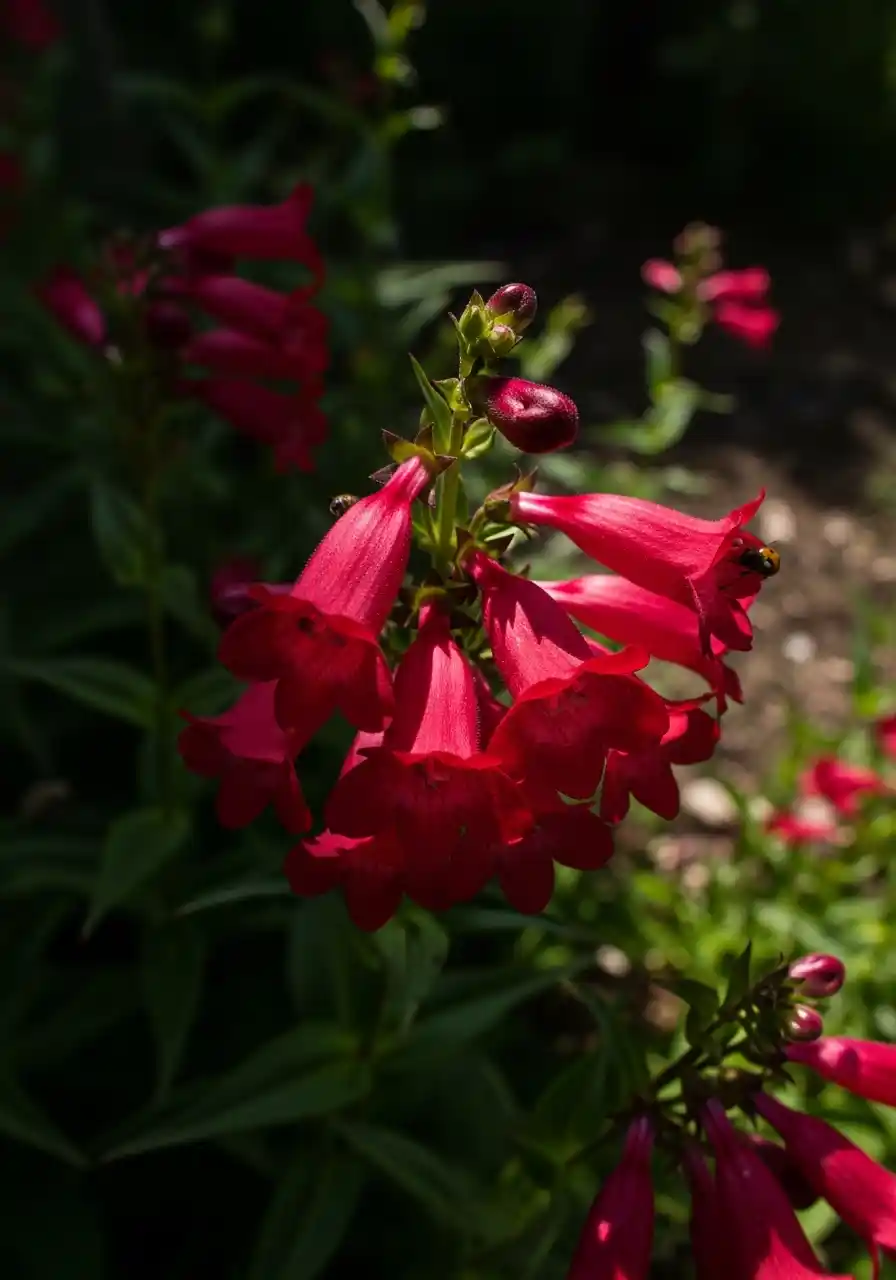 Penstemon (red types)
