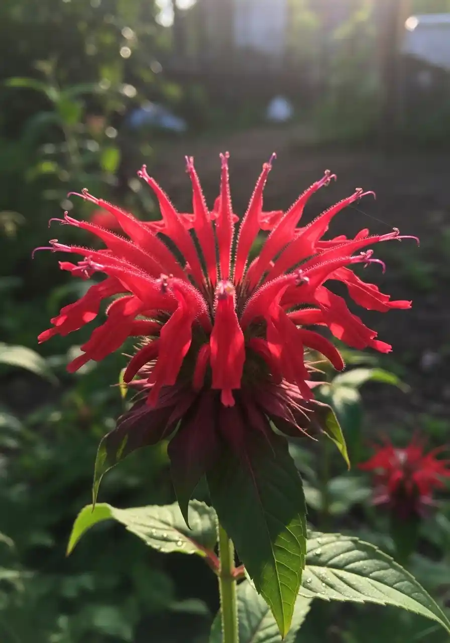 Scarlet Bee Balm (Monarda didyma)
