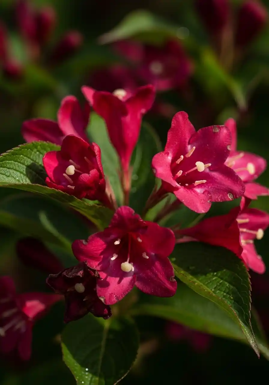 Weigela (red varieties)