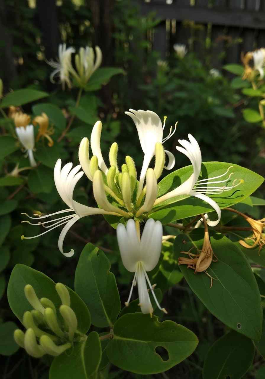White Trumpet Honeysuckle