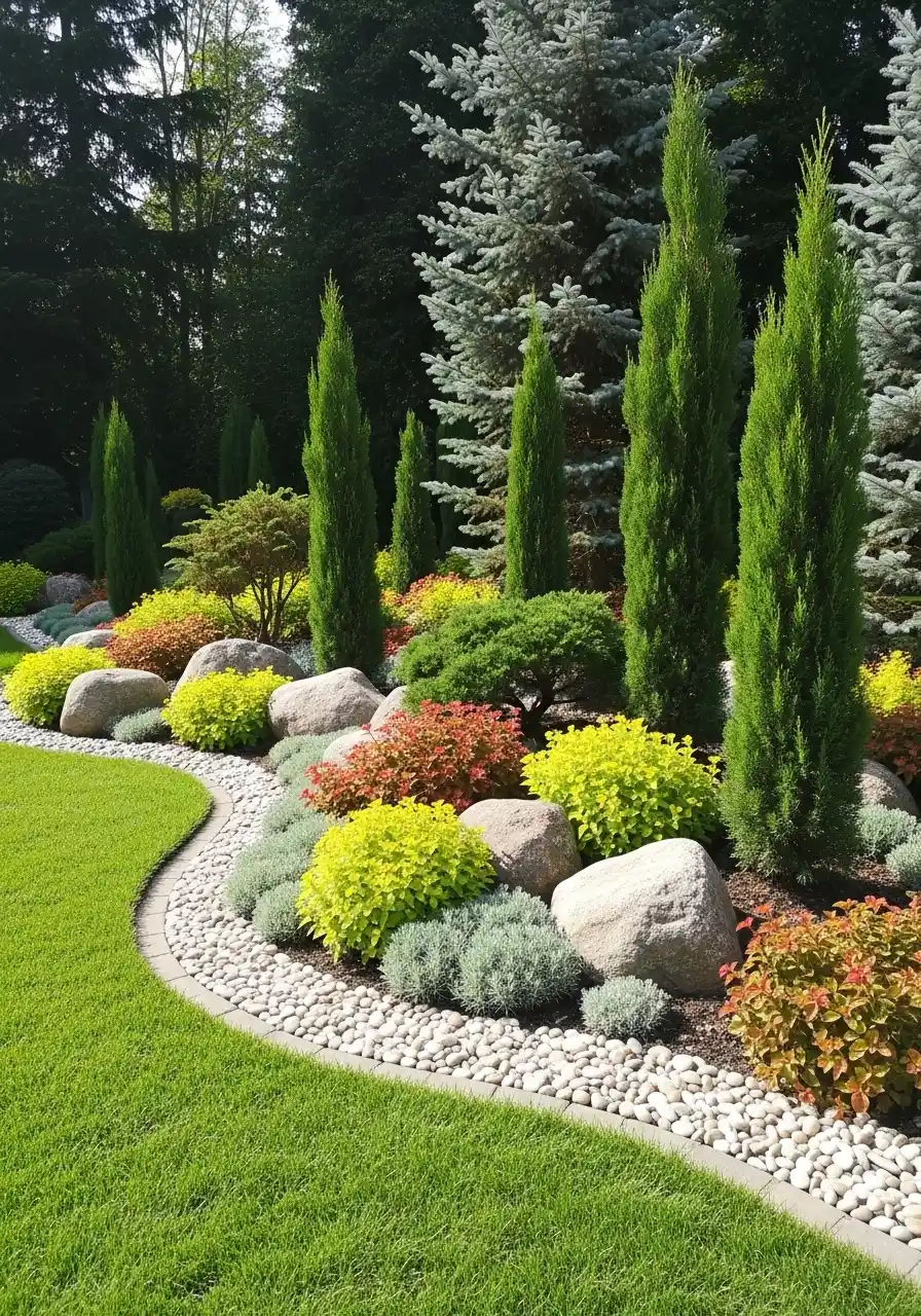 Arizona cypress landscaping