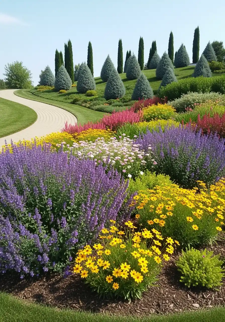 Arizona cypress landscaping