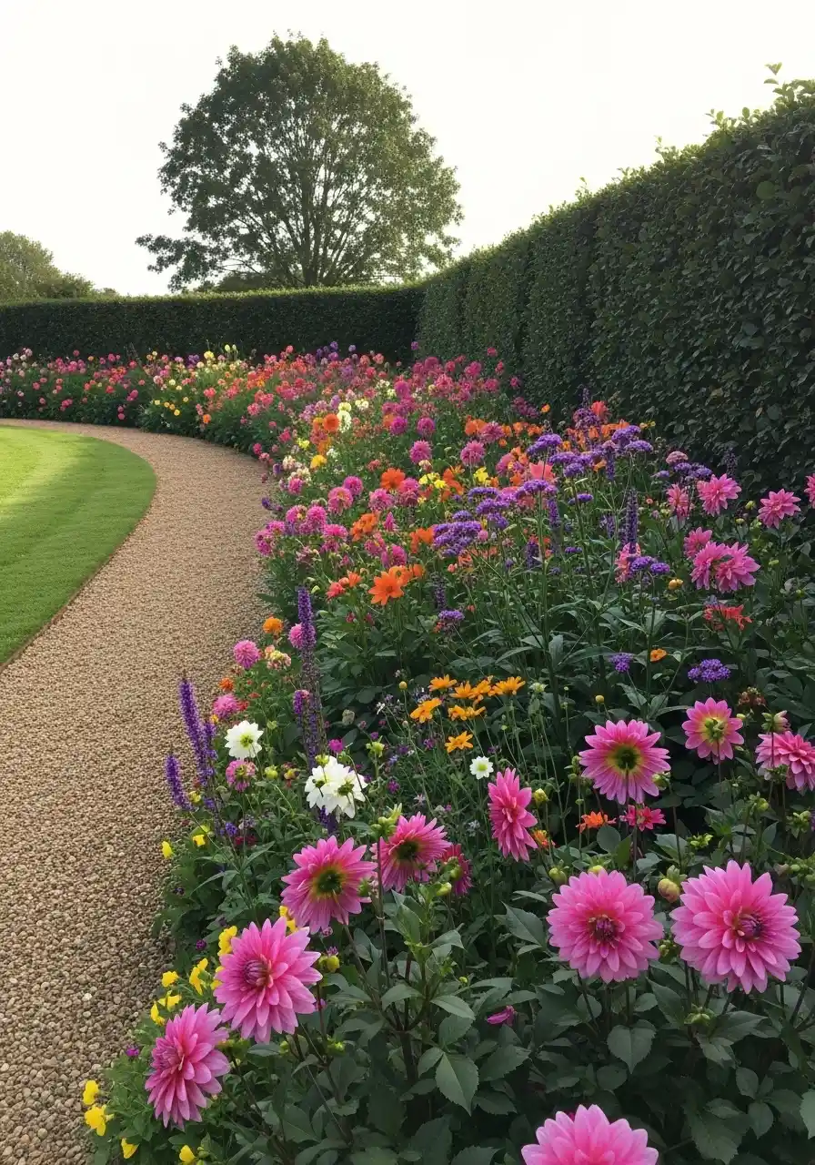 backyard fence landscaping