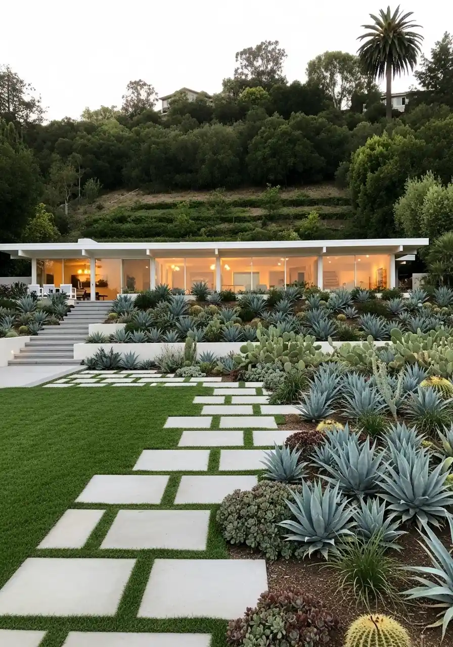 california front yard landscaping ideas