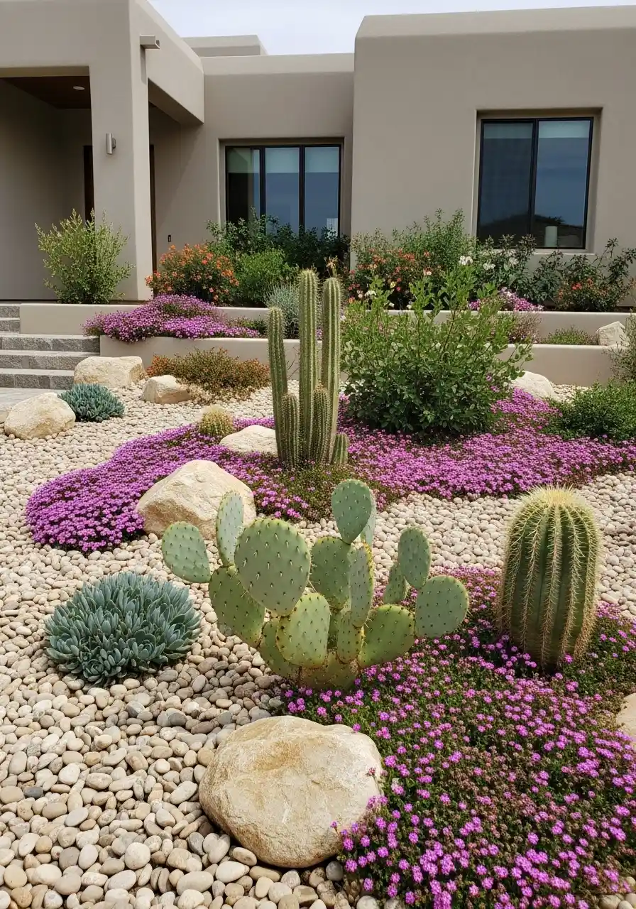 california native landscape front yards