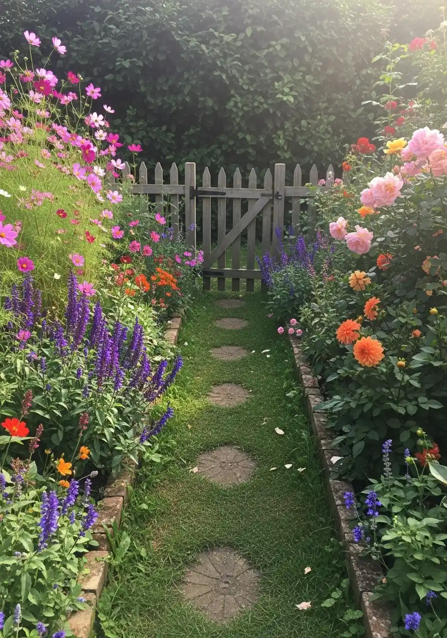 cottage garden border ideas