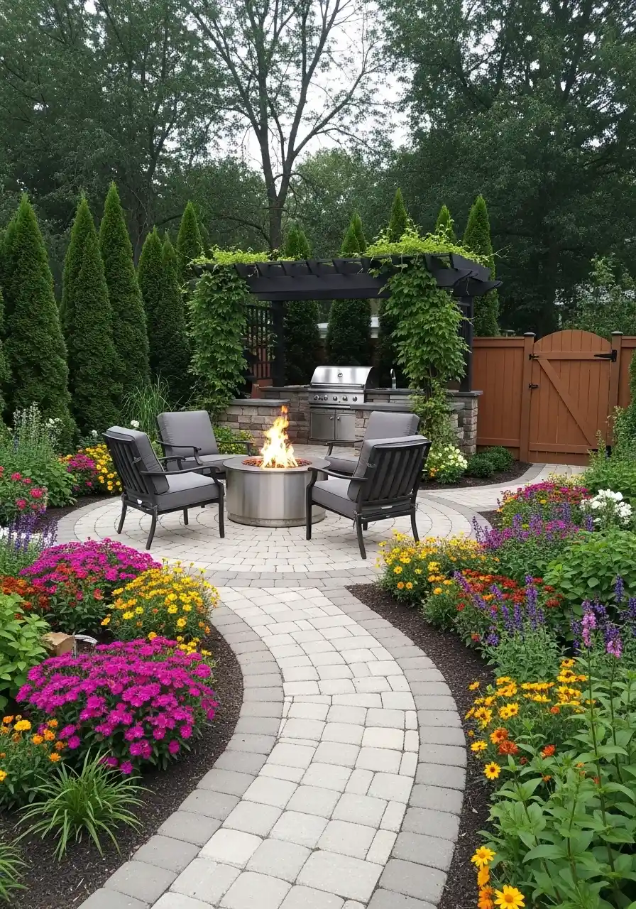 cozy backyard ideas landscaping