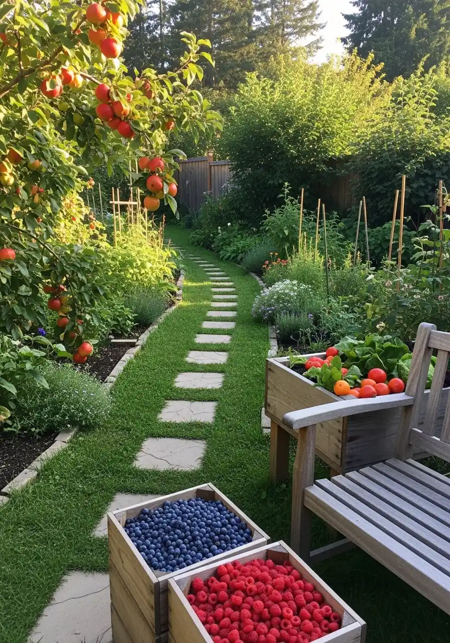 food forest garden backyards