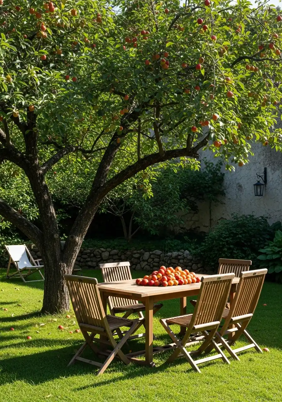 Fruit Trees Backyard Landscaping 
