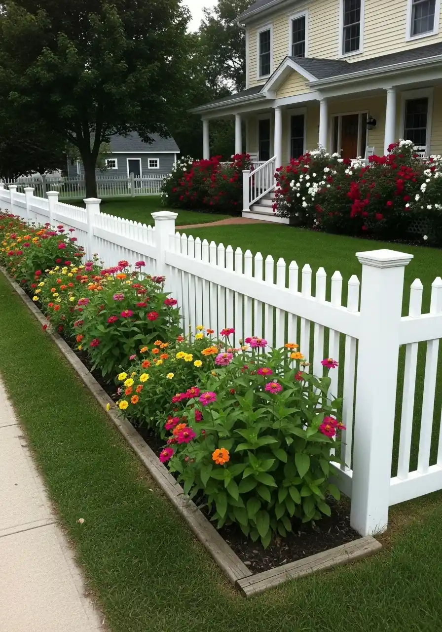 garden border fence ideas
