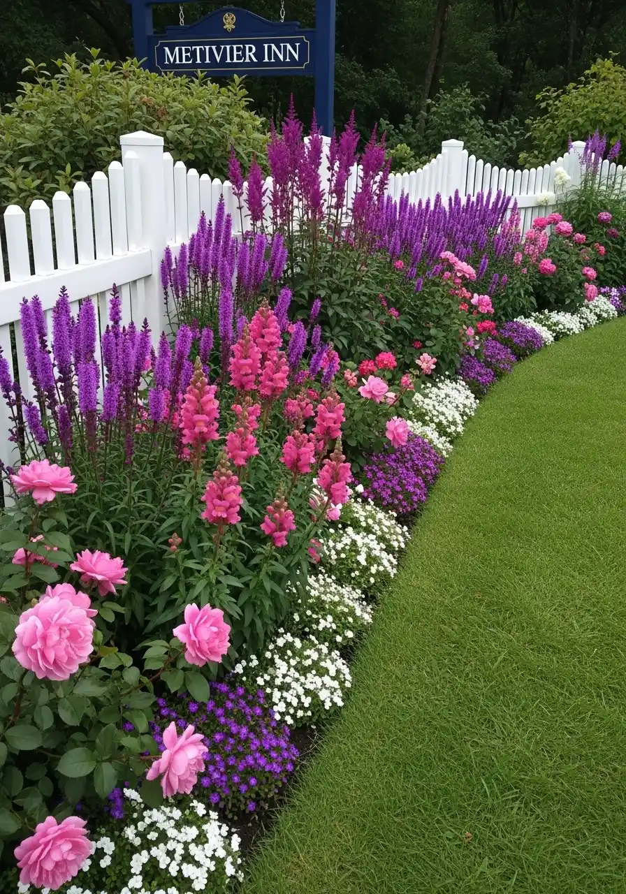 garden border fence ideas