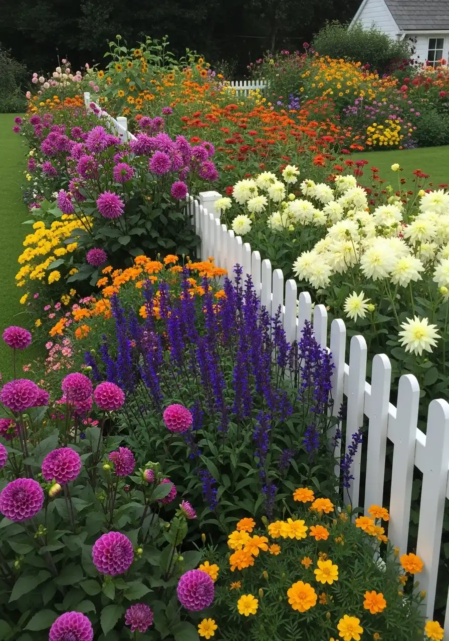 garden border fence ideas