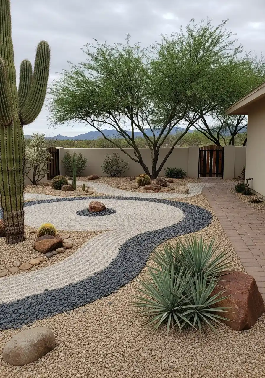 low maintenance landscaping front yard texas