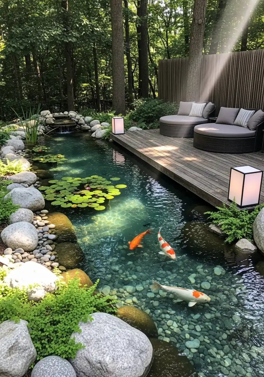 luxury backyard landscaping