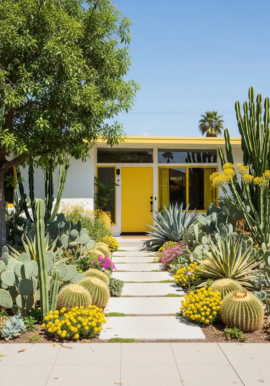 southern california front yard landscape