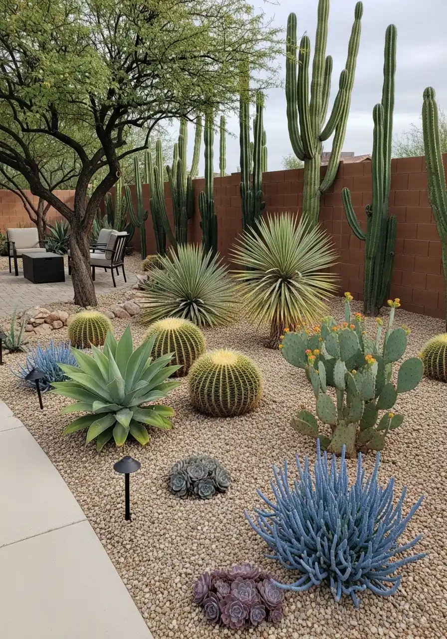 texas xeriscape landscaping front yard