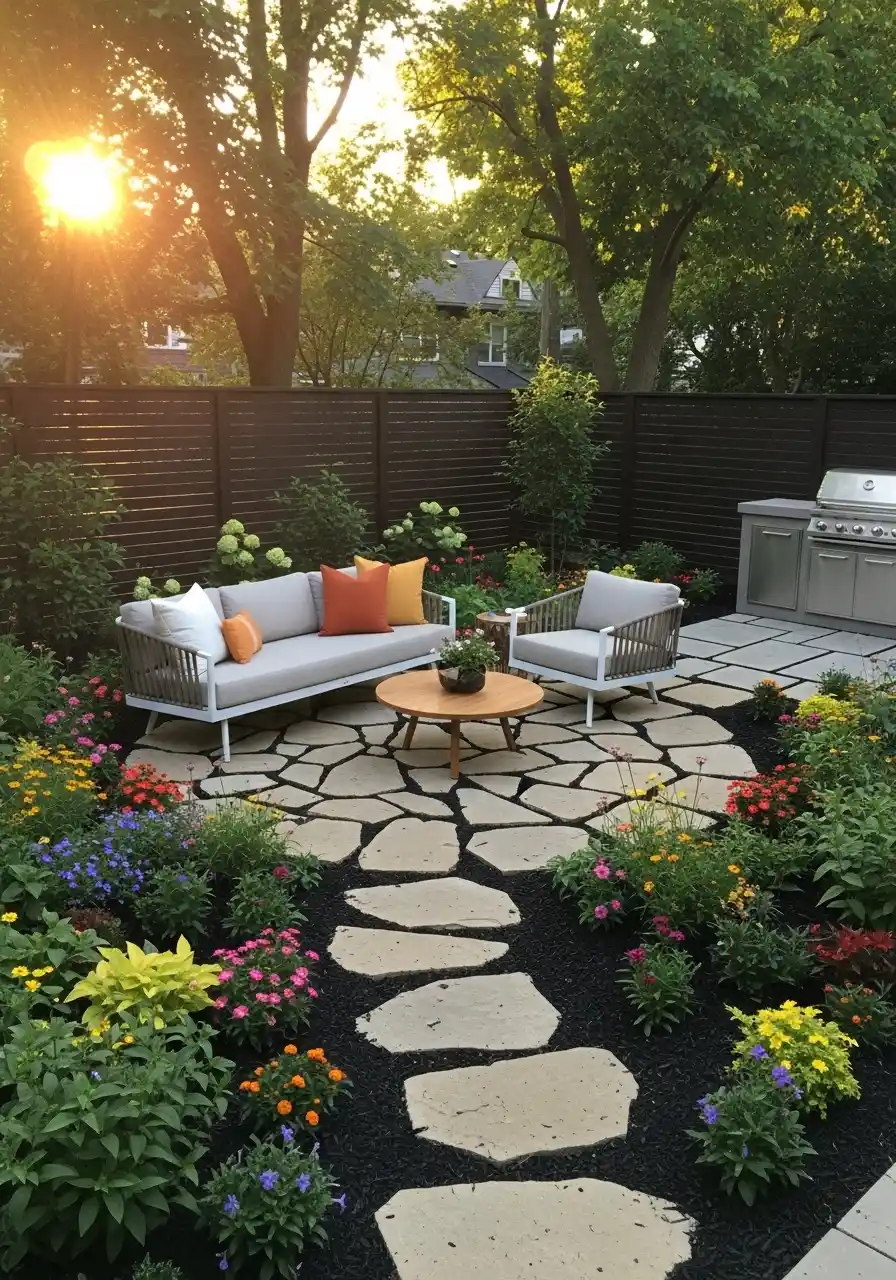 tiny backyard landscaping