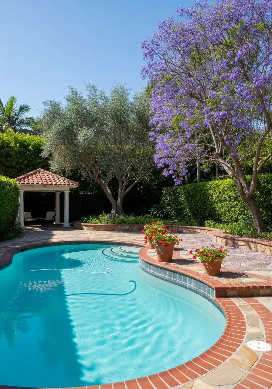 tropical backyard landscaping