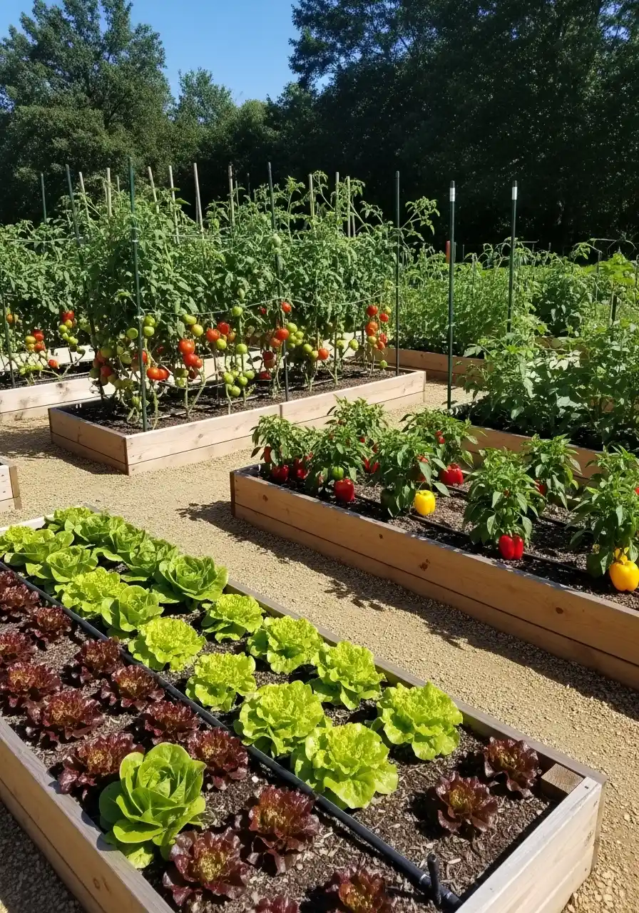 vegetable garden border