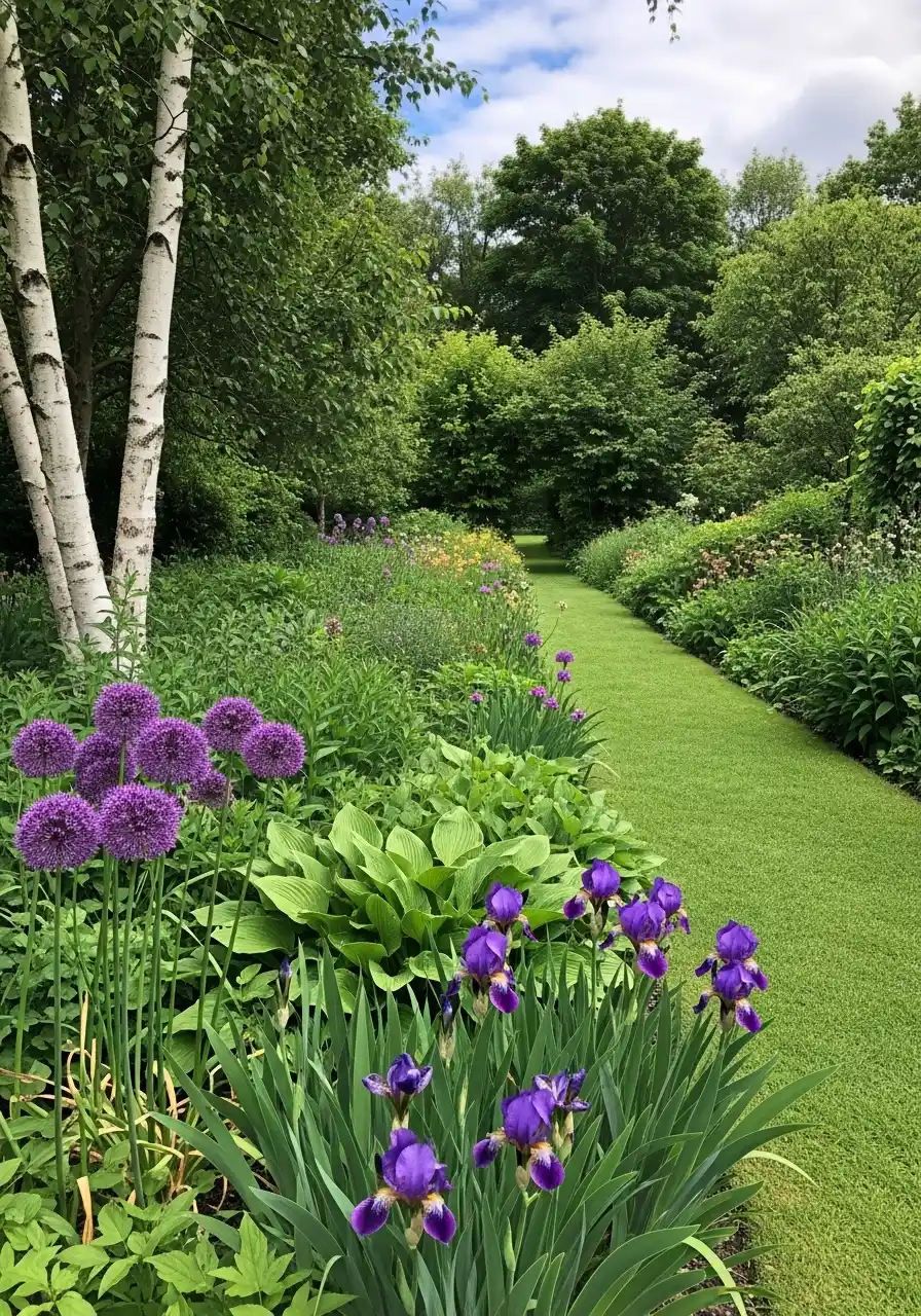 wildflower garden border ideas