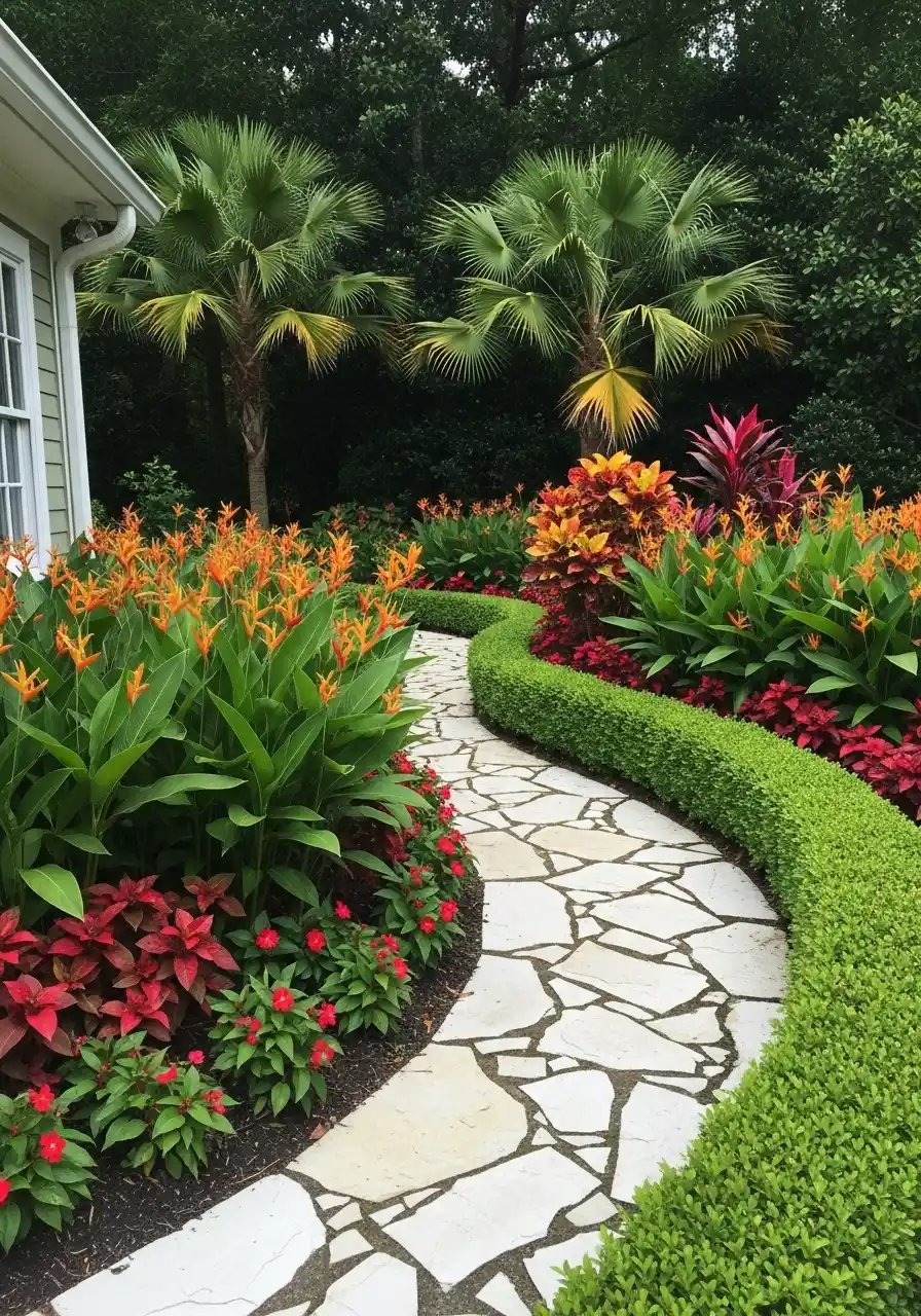 tropical landscaping in georgia
