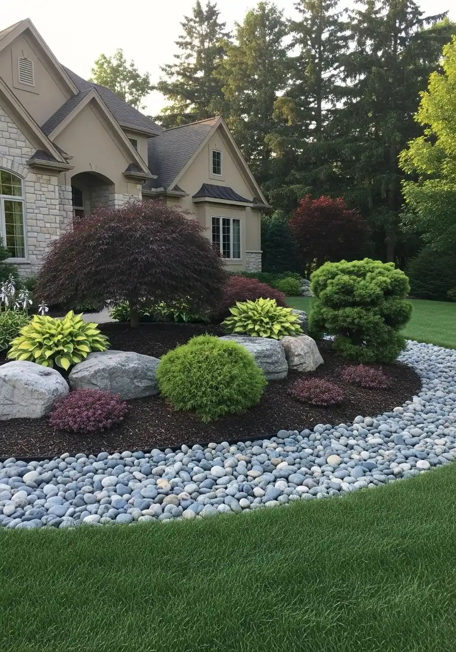 michigan landscaping ideas front yards