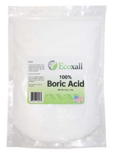fine granular boric acid powder