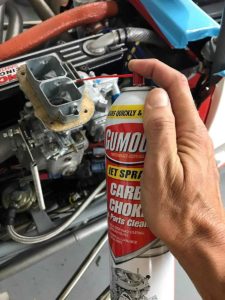 gumout jet spray carb and choke cleaner