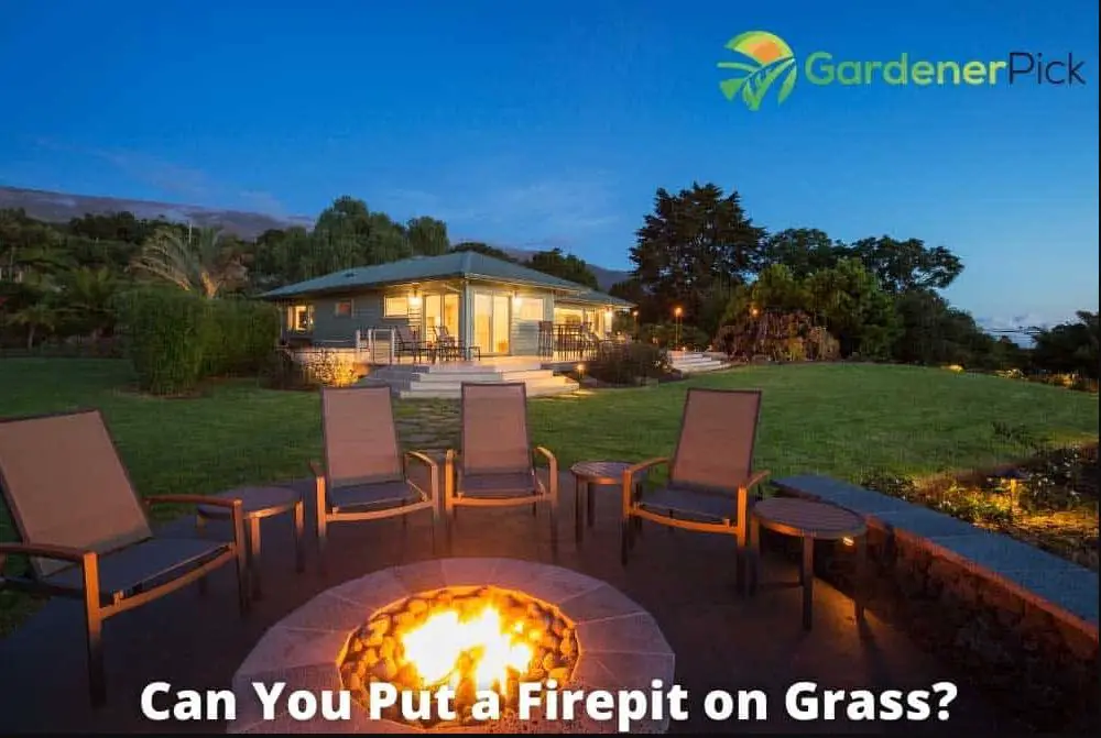 Can You Put a Fire Pit on Grass?