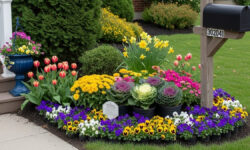 32 Ideas for Flower Beds in Front of House for All Skill Levels