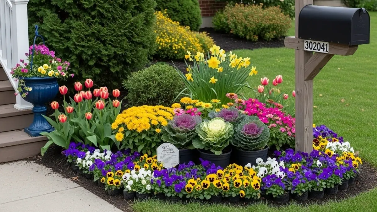 Ideas for Flower Beds in Front of House