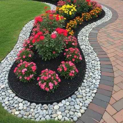 16 Pebble Border Garden Ideas For A Clean, Modern Edge