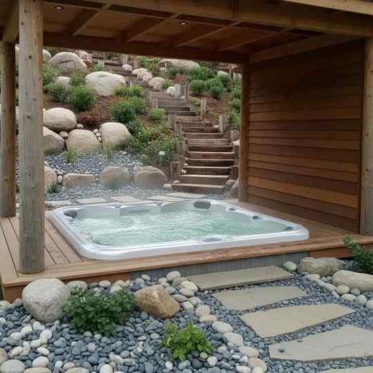 18 Backyard Hot Tub Landscaping Ideas For A Private Spa Vibe