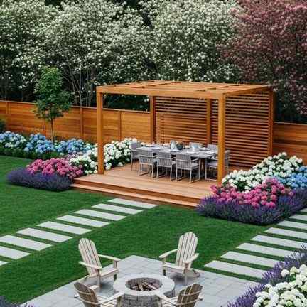 18 Large Backyard Landscaping Ideas To Fill Space Beautifully