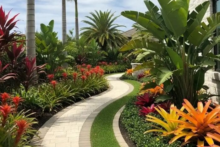 california tropical landscape