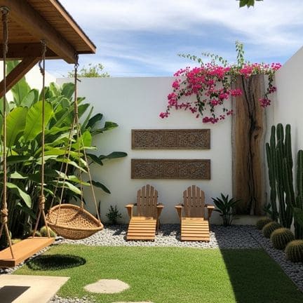 low maintenance backyard landscaping