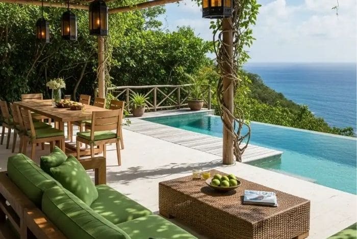 luxury backyard landscaping