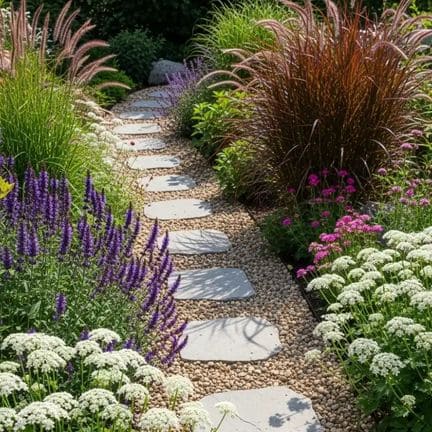 natural backyard landscaping